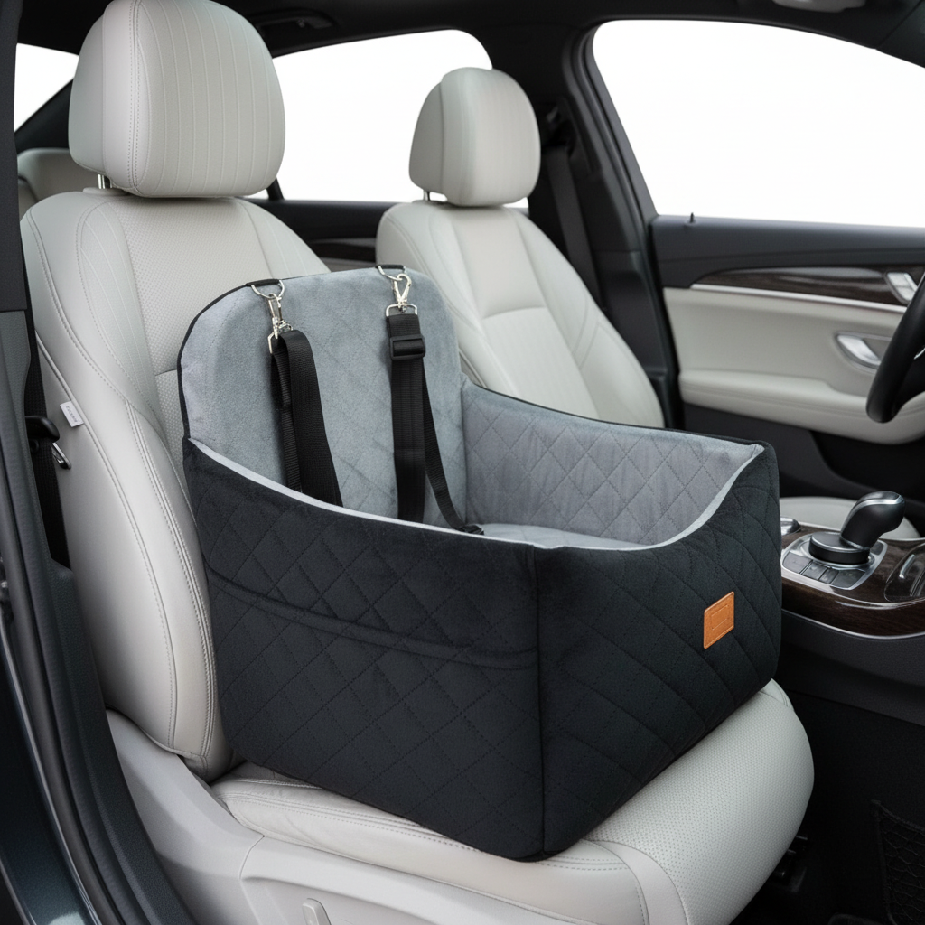 Dog car seat bed - image 8